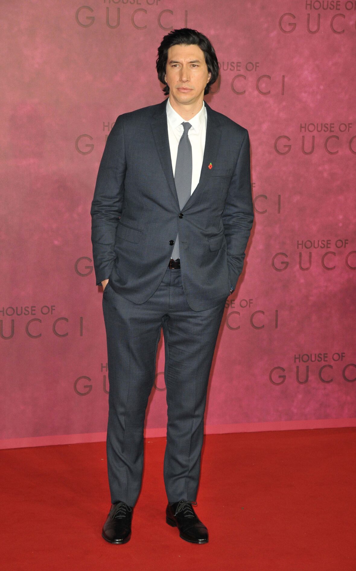 Adam Driver at the "House of Gucci" UK film premiere, Odeon Luxe Leicester Square, Leicester Square, on Tuesday 09 November 2021 in London, England, UK.