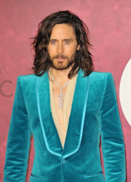Jared Leto at the "House of Gucci" UK film premiere, Odeon Luxe Leicester Square, Leicester Square, on Tuesday 09 November 2021 in London, England, UK.
