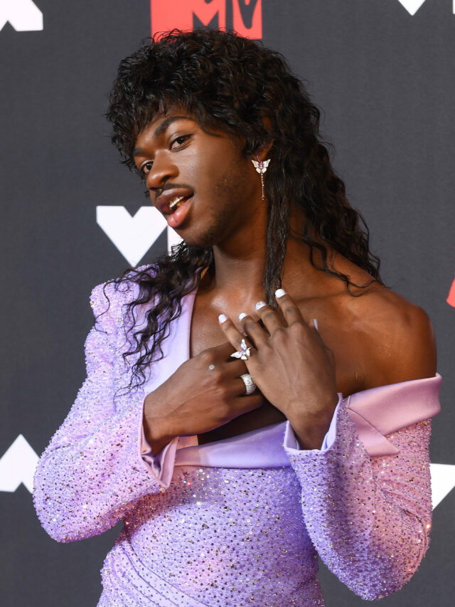 Lil Nas X at the 2021 MTV Video Music Awards