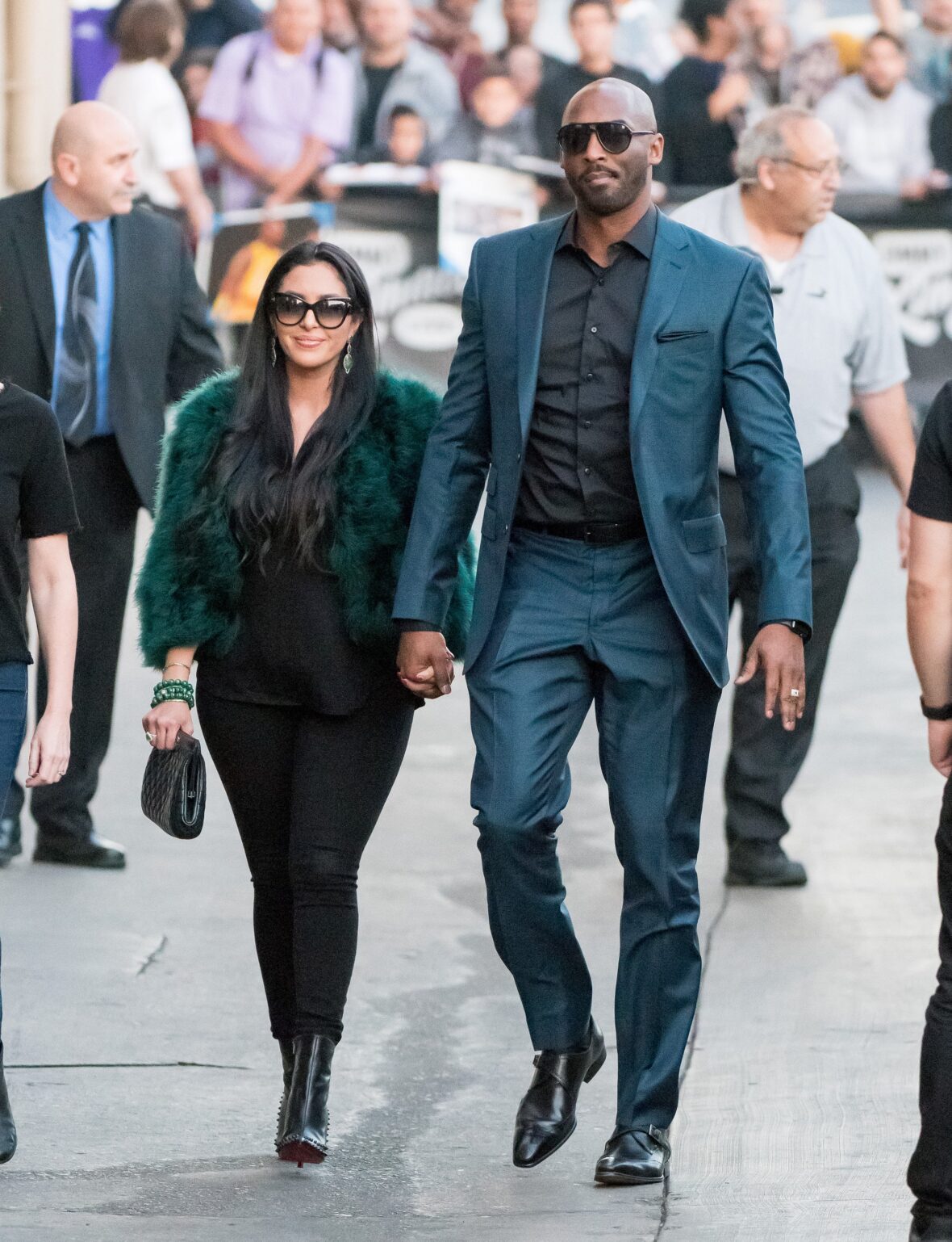 Vanessa Bryant and Kobe Bryant