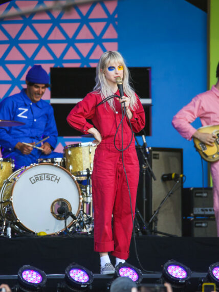 Hayley Williams of apos Paramore apos at apos Jimmy Kimmel Live apos