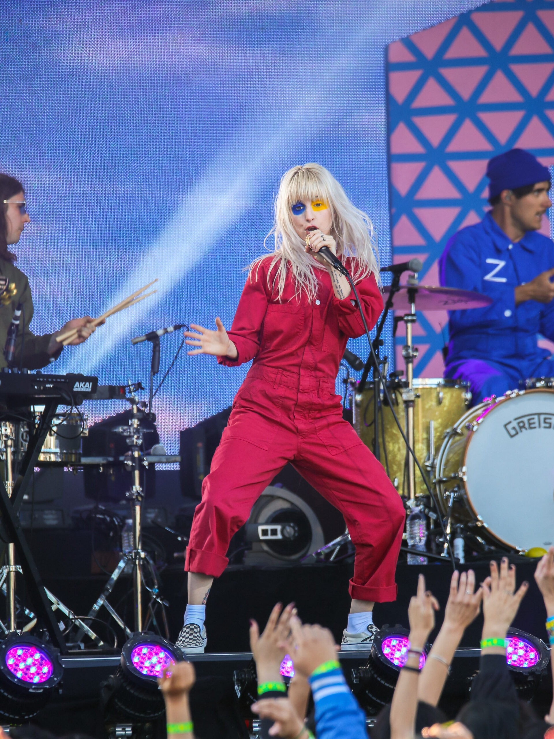Hayley Williams of apos Paramore apos at apos Jimmy Kimmel Live apos