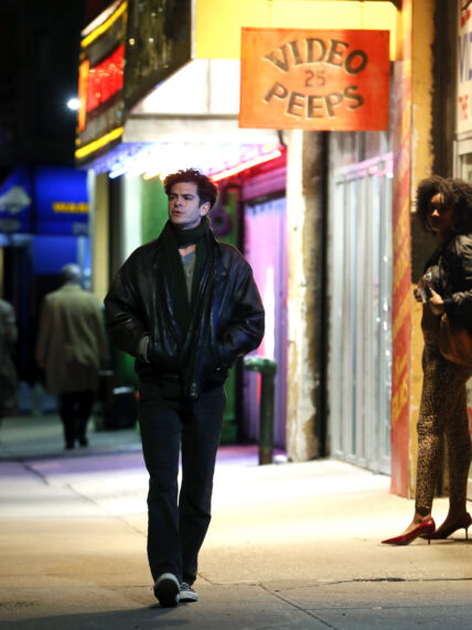 Andrew Garfield filming Lin Manuel Miranda apos s quot Tic Tic Boom quot