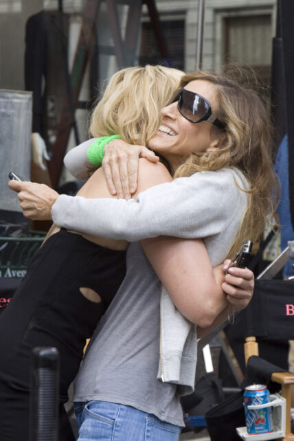 ARCHIVE PHOTOS On Location with Sex and the City 2 in NYC-September 2009