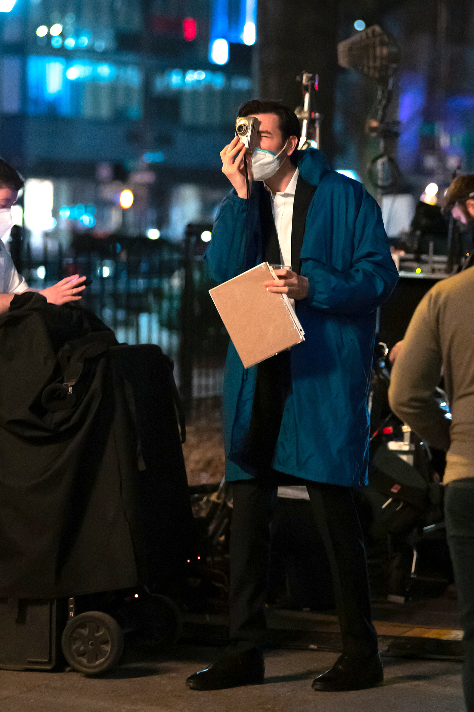 Nicholas Braun On Location with quot Succession quot in NYC