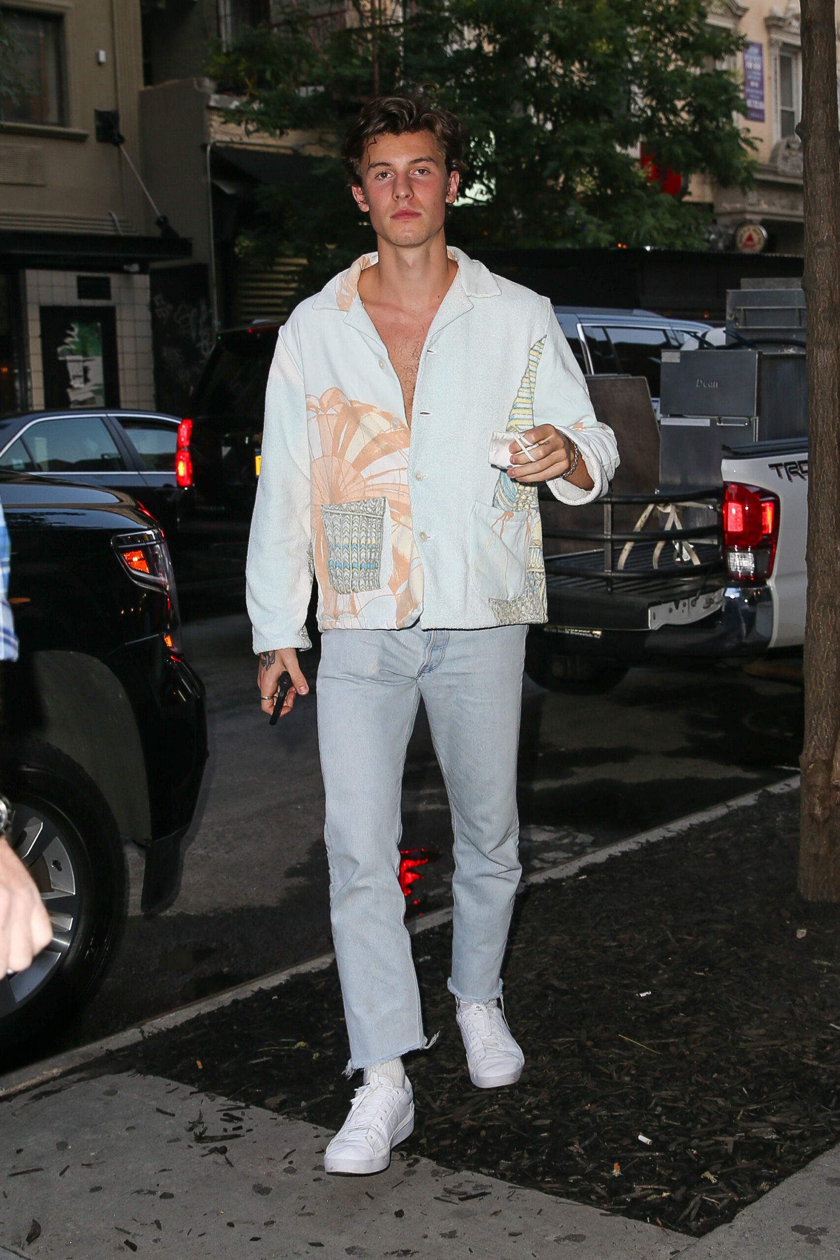 Shawn Mendes was spotted out and about in New York City