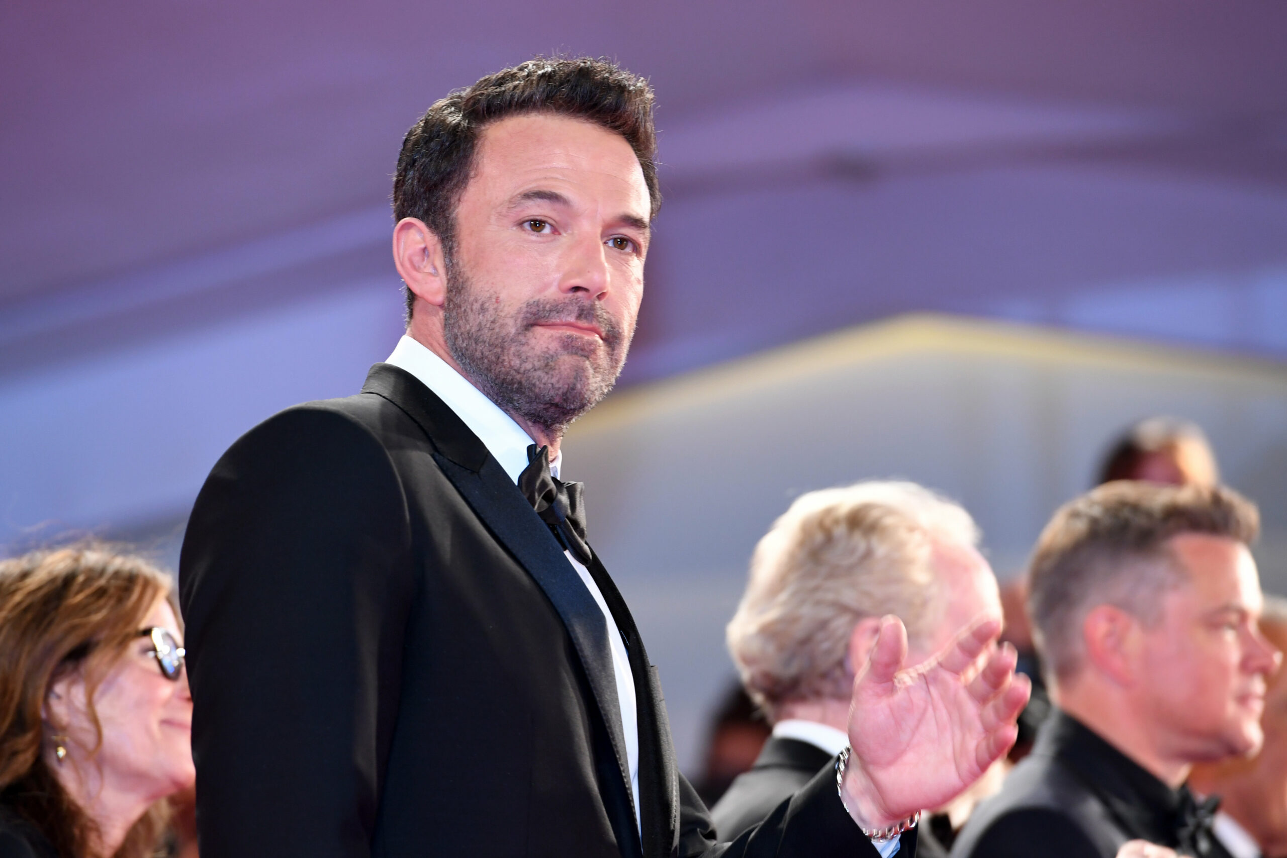 Jennifer Lopez Ben Affleck Nicole Holofcener Director Ridley Scott Jodie Comer and Matt Damon attend the red carpet of the movie quot The Last Duel quot during the 78th Venice International Film Festival