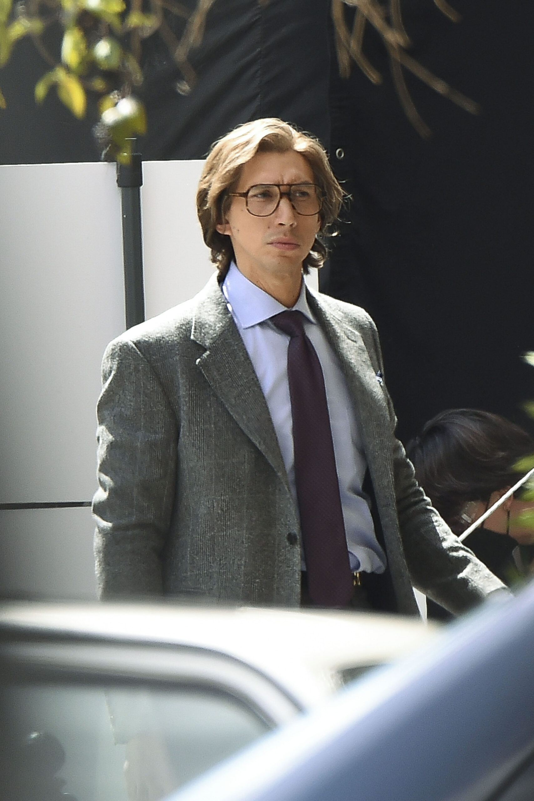 Archive Photos of the italian set of The House of Gucci movie