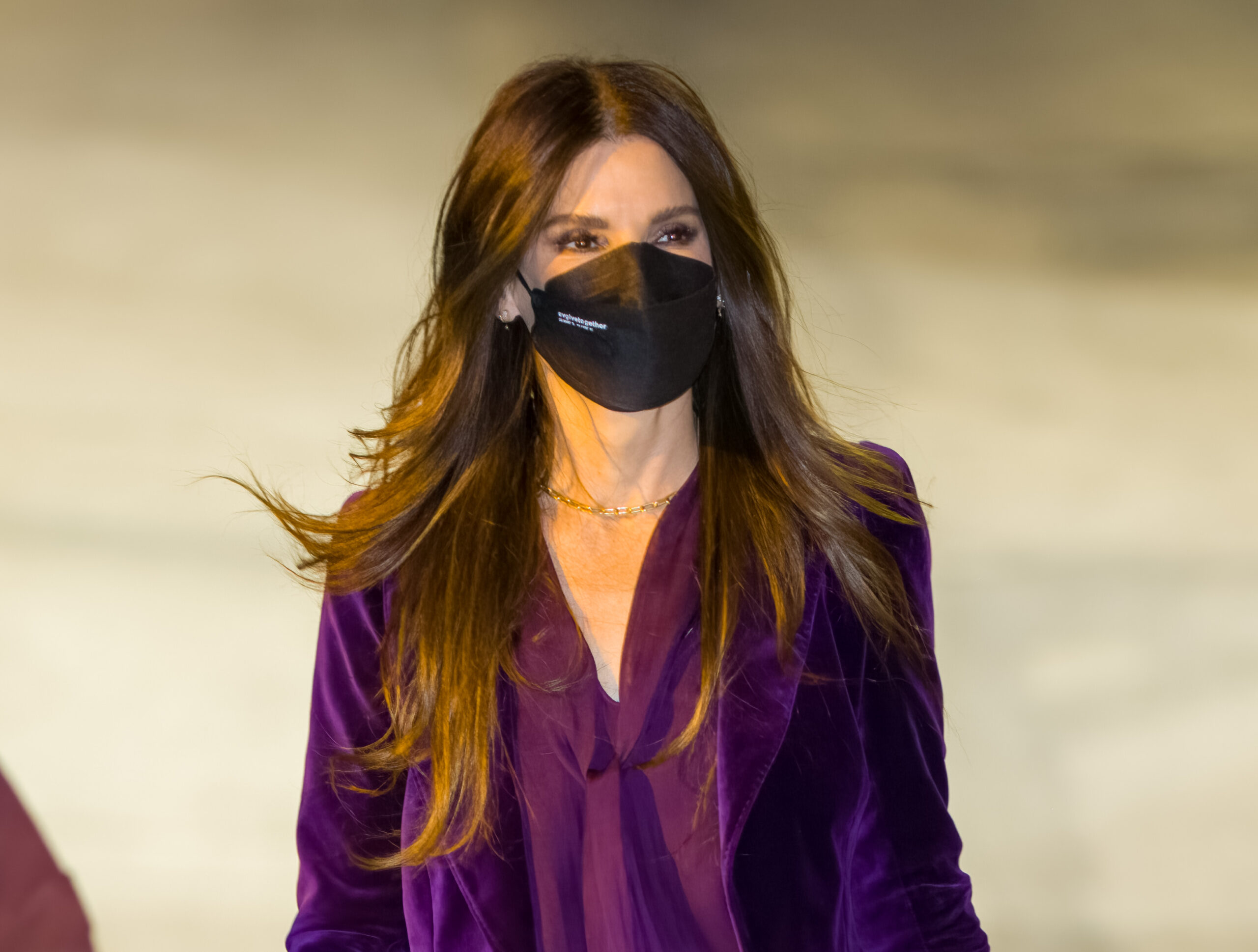 Sandra Bullock is seen at quot Jimmy Kimmel Live quot in Los Angeles