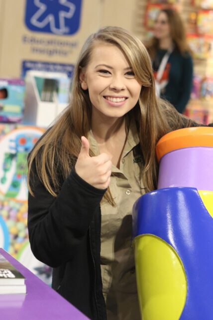 Bindi Irwin smiling