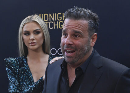 Randall Emmett and Lala Kent Attend the "Midnight in the Switchgrass" Premiere in LA