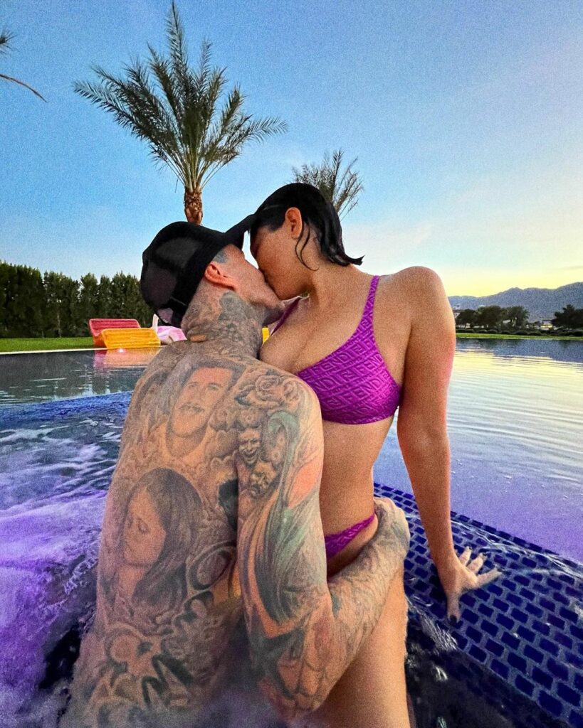 Travis Barker Licks Kourtney Kardashian’s Feet — All He Wants For Christmas!