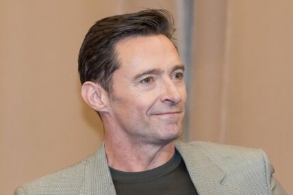Hugh Jackman at ''The Front Runner'' press conference in Tokyo
