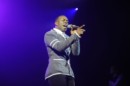 Todrick Hall is seen performing at Shepherd's Bush Empire in London