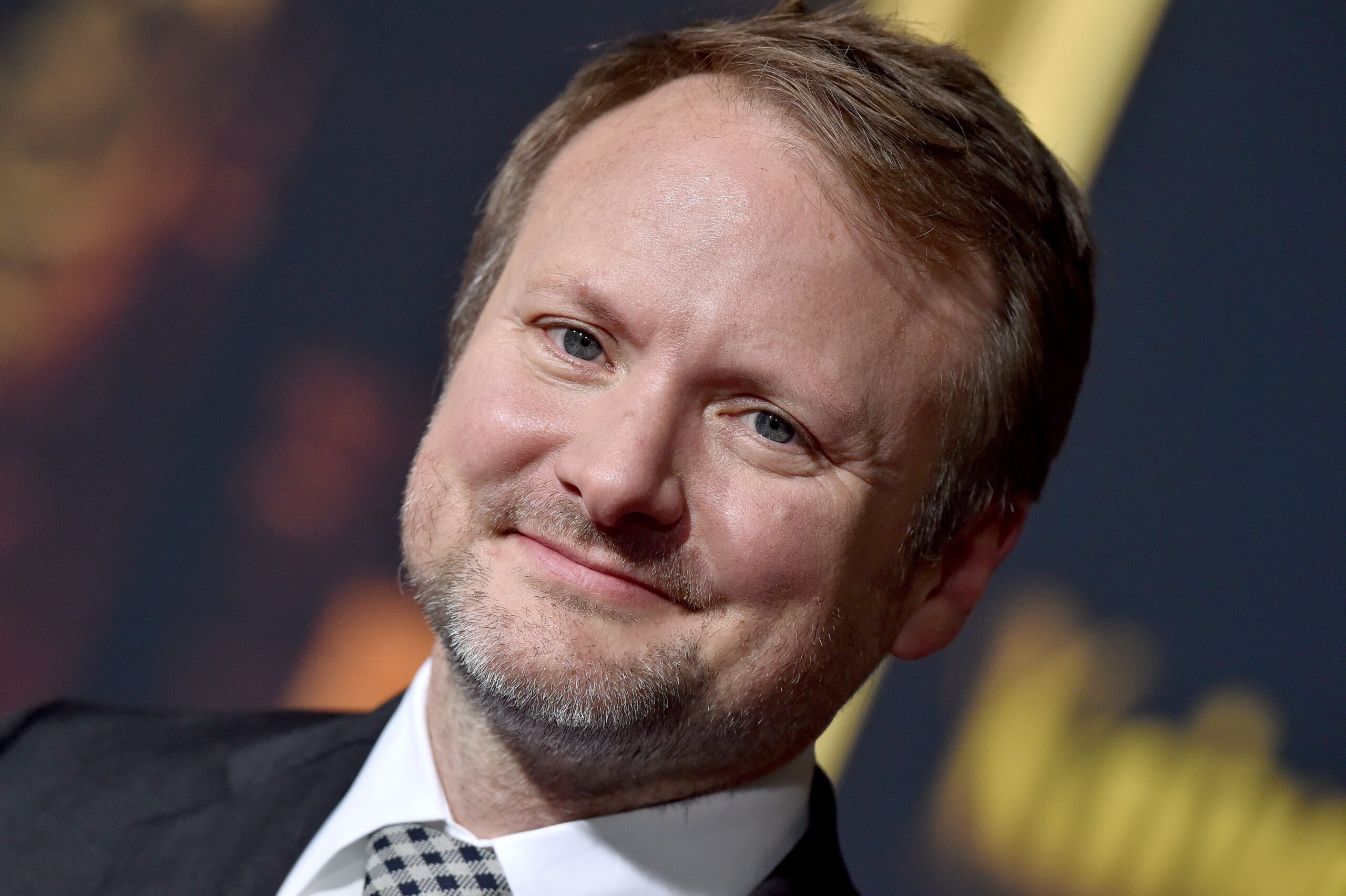 Rian Johnson at the Knives Out Premiere