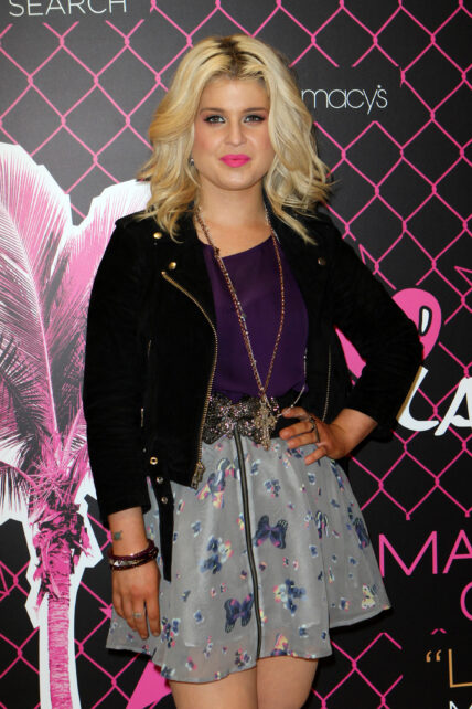 Kelly Osbourne smiling