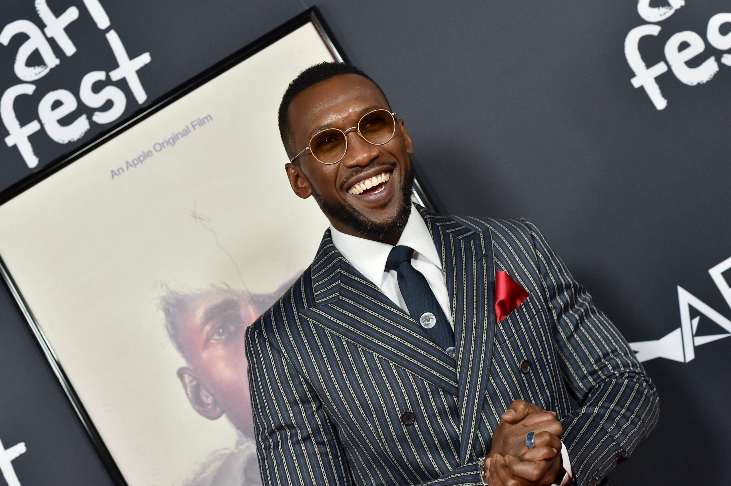 Mahershala Ali smiling