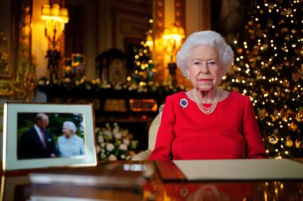 The Queen records her Annual Christmas Broadcast