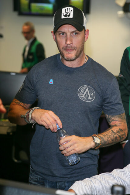 Celebrities taking part in the BGC Charity Stockbrokers day to raise money for the 9 11 families - London