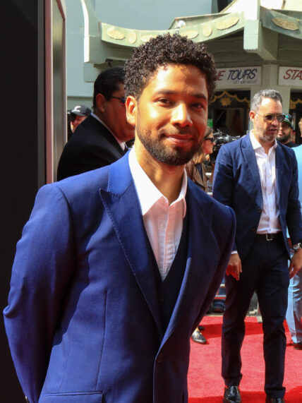 Amy Seimetz Sir Ridley Scott Hand and Footprint Ceremony