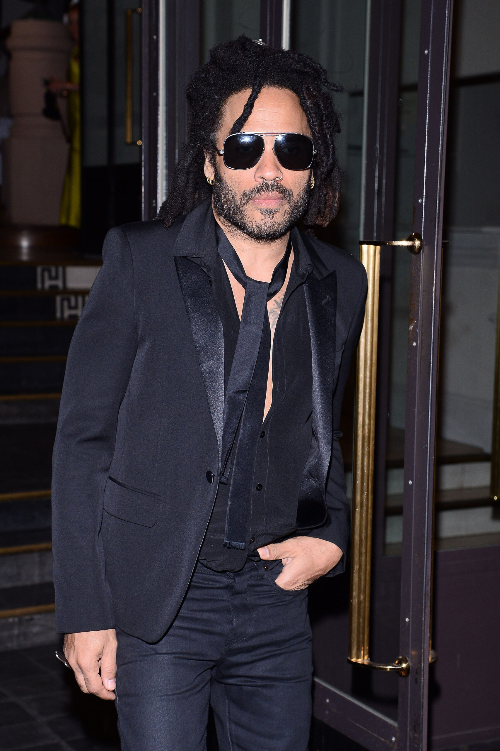 Celebrities after Vogue party