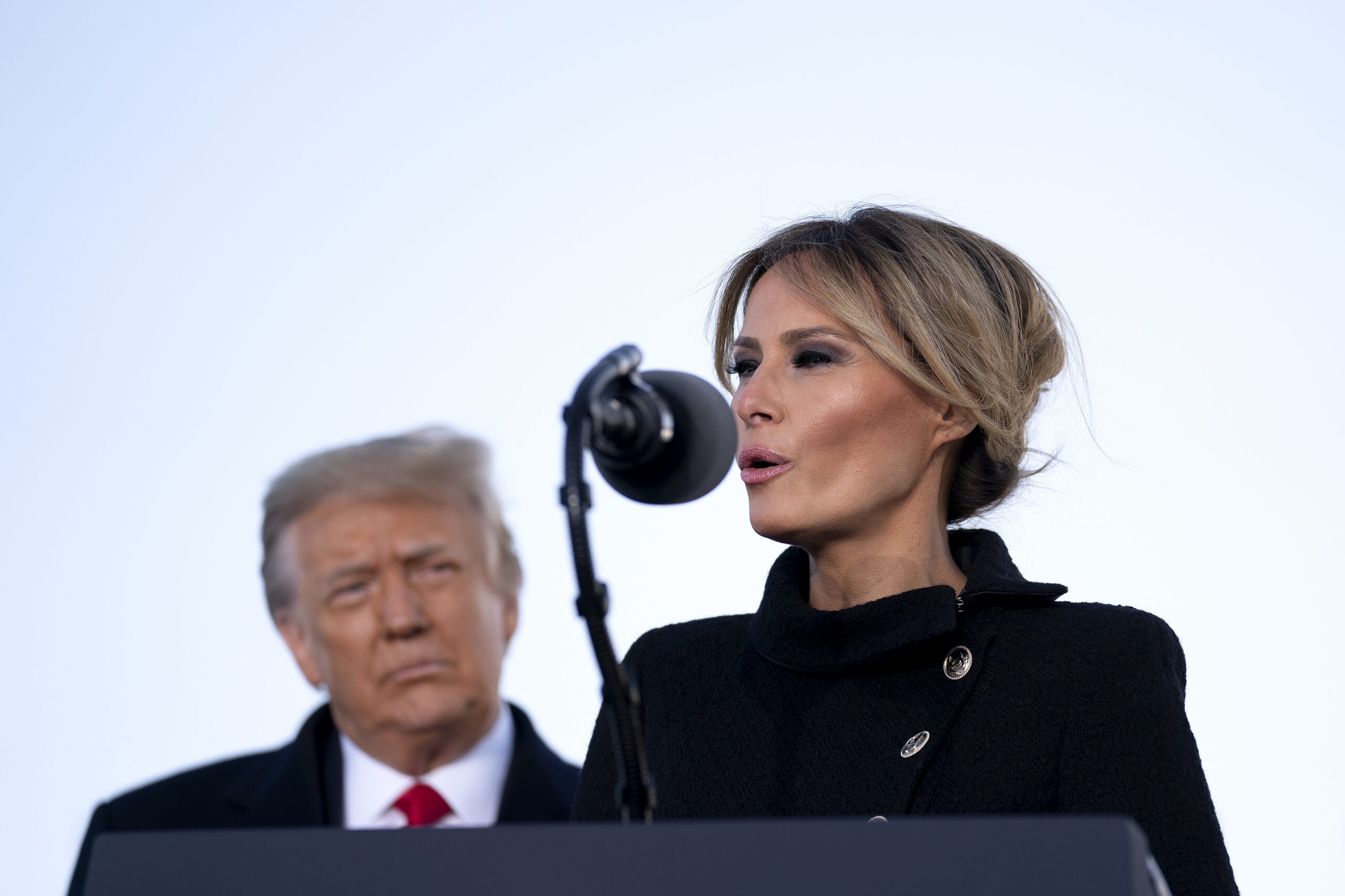President Trump Holds Departure Ceremony Before Florida Travel