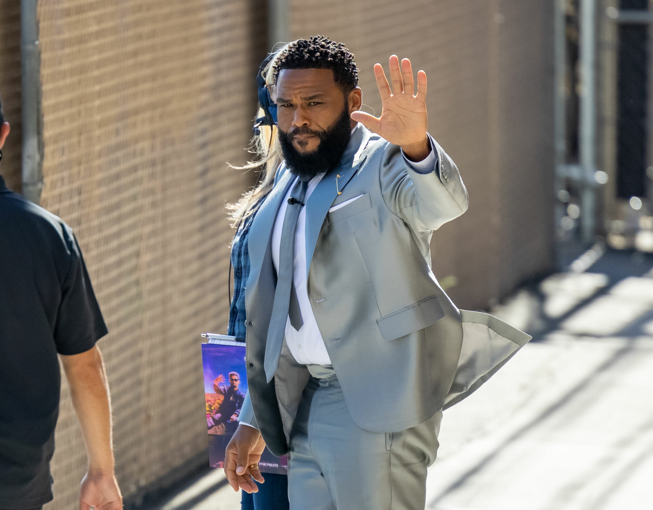 Anthony Anderson at Kimmel