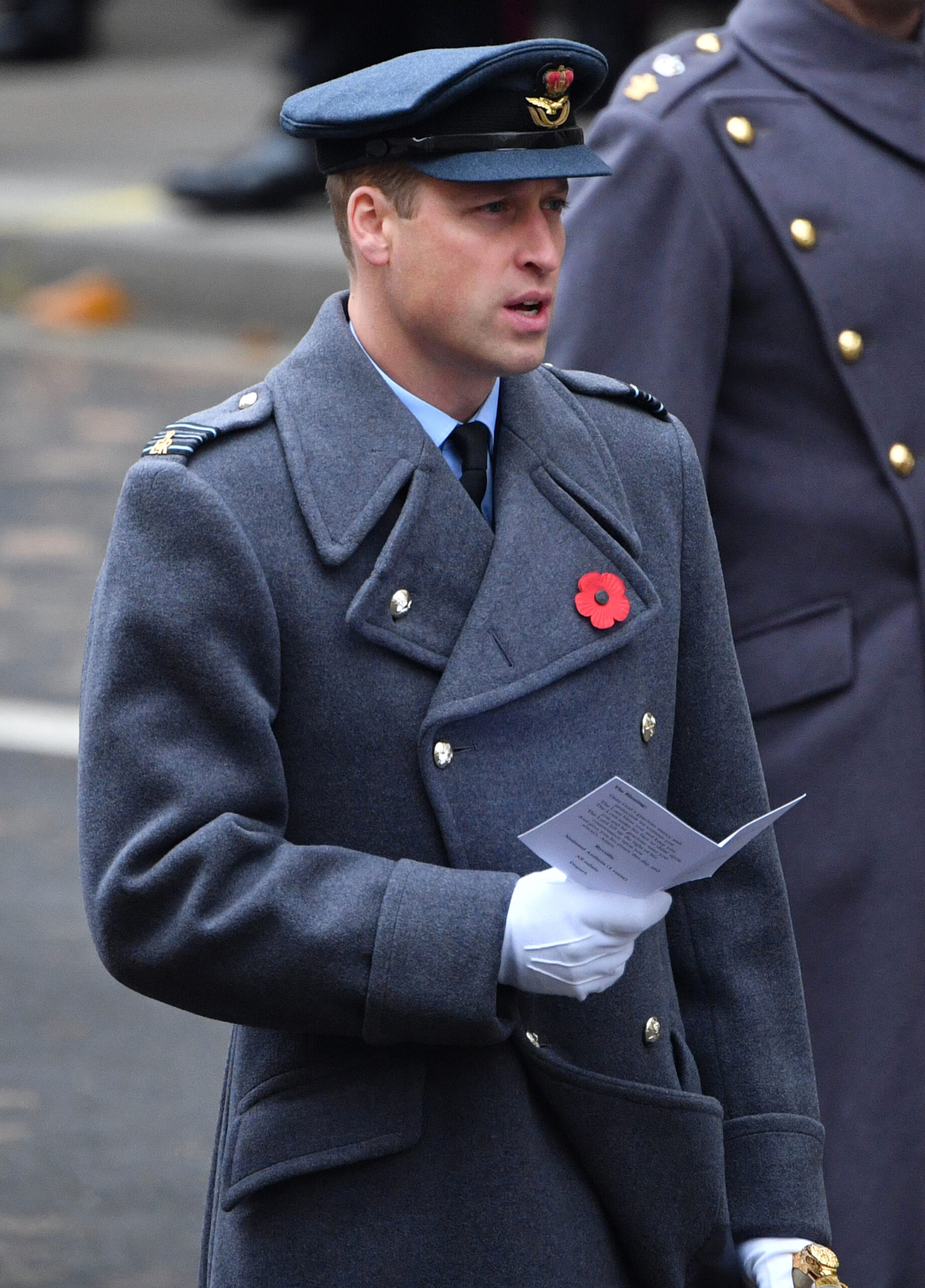 Members of The Royal Family attend the National Service of Remembrance