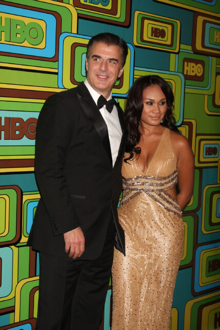 Chris Noth & Tara Wilson smiling