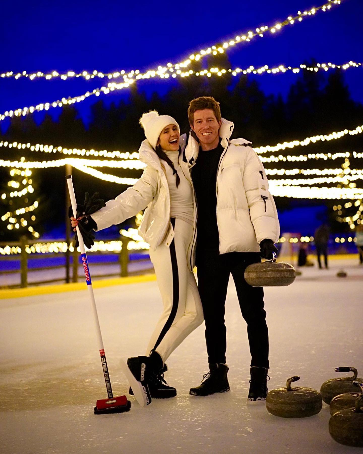 Shaun White and Nina Dobrev