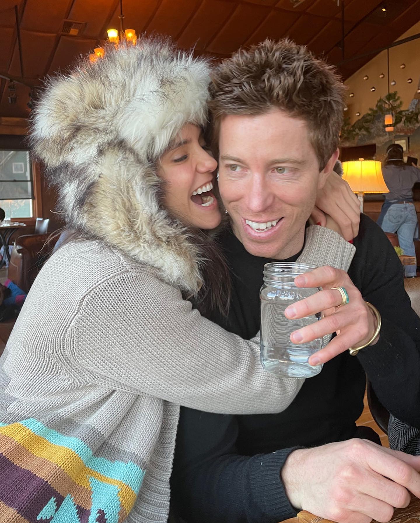 Shaun White and Nina Dobrev