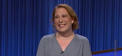 Amy Schneider on Jeopardy