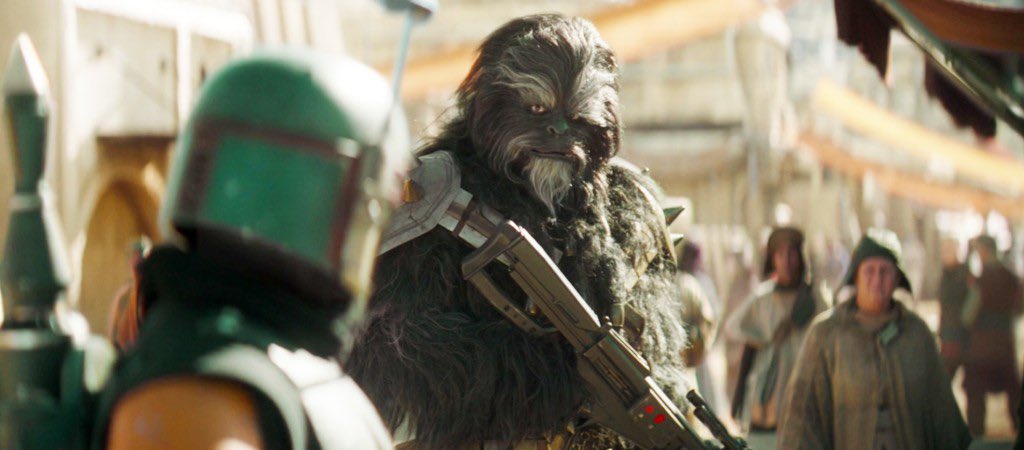 Black Krrsantan from The Book of Boba Fett