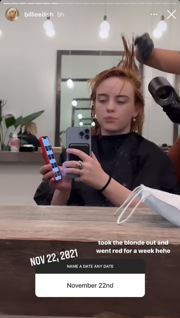 Billie Eilish- Instagram