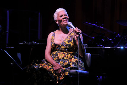 Dionne Warwick performing at Royal Albert Hall