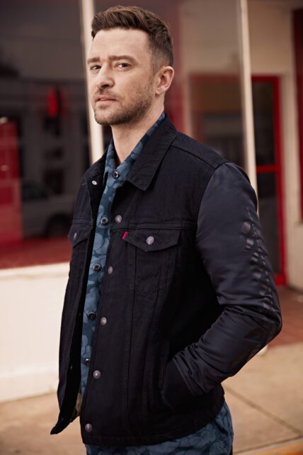 Justin Timberlake models Levi's collection