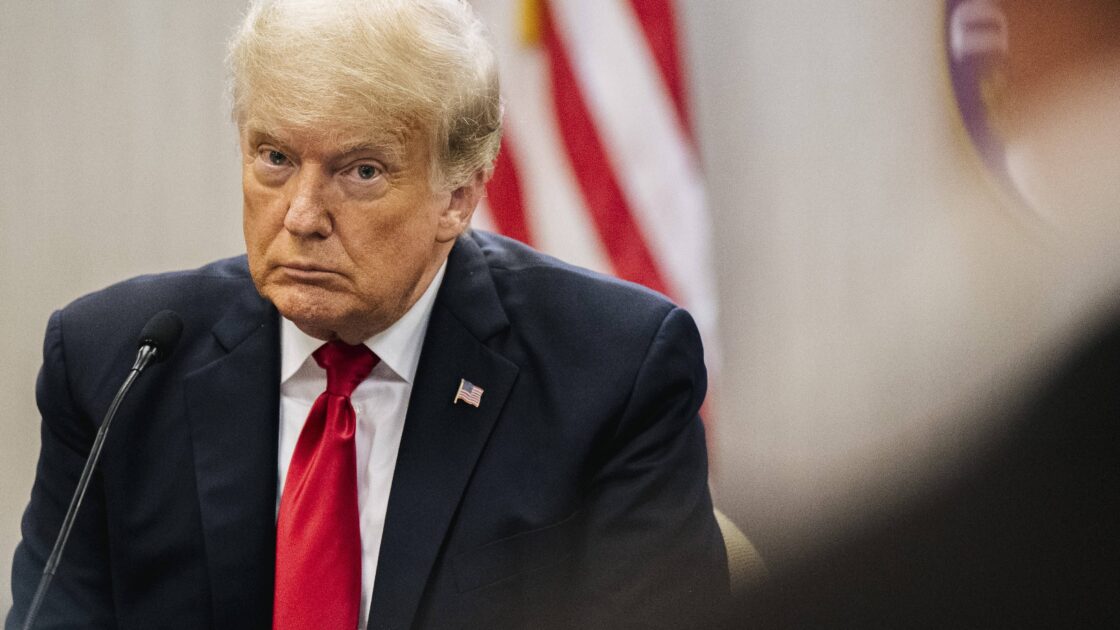 Former President Trump Joins TX Gov. Abbott At Unfinished Border Wall