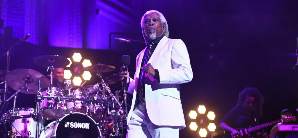 Billy Ocean performing at Royal Albert Hall, Kensington, London
