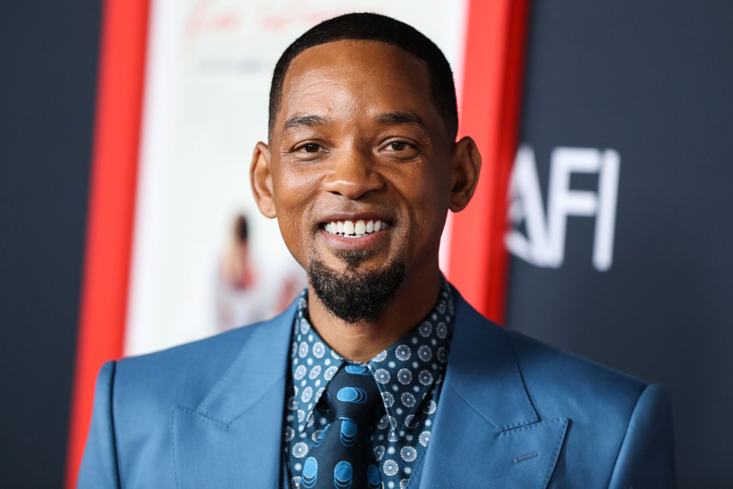 Will Smith arrives at the 2021 AFI Fest