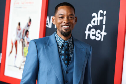 Will Smith arrives at the 2021 AFI Fest