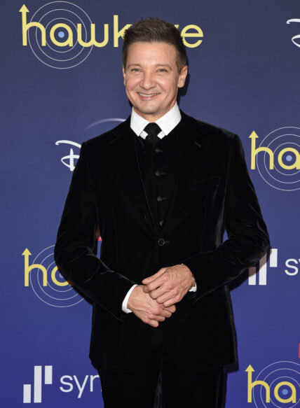 Jeremy Renner at the Hawkeye Premiere