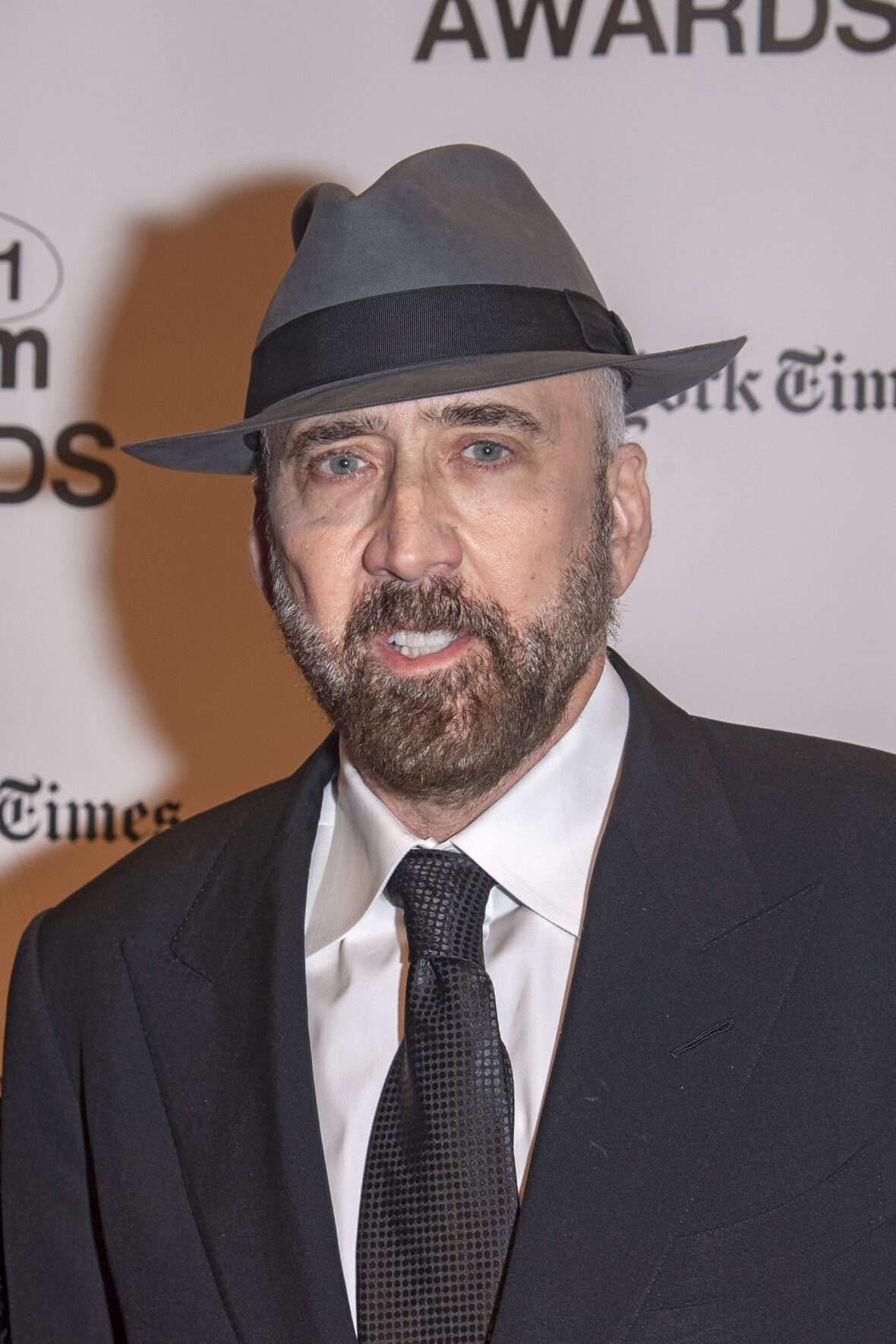 November 29, 2021, New York, United States: Leigh Davenport attends the 2021 Gotham Awards Presented By The Gotham Film. 29 Nov 2021 Pictured: November 29, 2021, New York, United States: Riko Shibata and Nicolas Cage attend the 2021 Gotham Awards Presented By The Gotham Film ©. Photo credit: ZUMAPRESS.com / MEGA TheMegaAgency.com +1 888 505 6342 (Mega Agency TagID: MEGA809751_068.jpg) [Photo via Mega Agency]