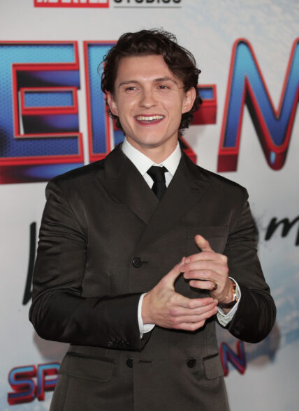 Tom Holland at the Spider-Man: No Way Home
