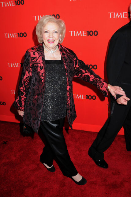 Betty White Dies at the Age of 99 Time 100, Jazz at Lincoln Center, NY NY. 03 May 2010 Pictured: Betty White. Photo credit: RCF / MEGA TheMegaAgency.com +1 888 505 6342 (Mega Agency TagID: MEGA816937_003.jpg) [Photo via Mega Agency]