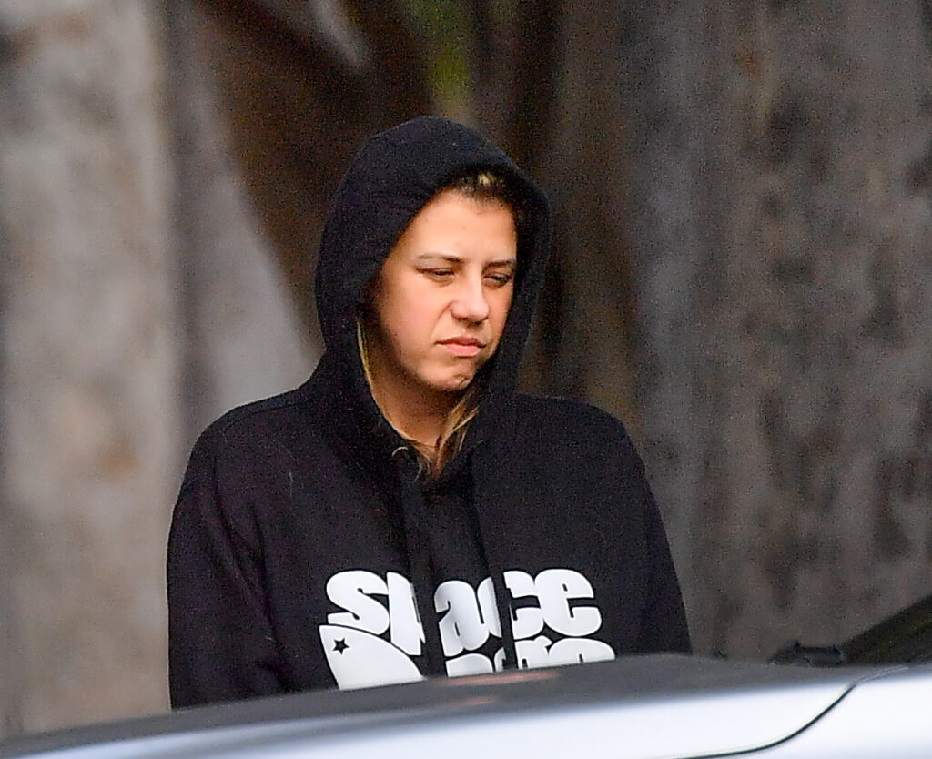 Jodie Sweetin Looks sullen as she is Seen for the first time since the death of TV dad Bob Saget