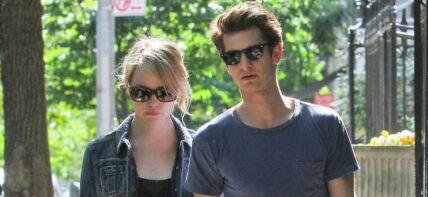ANDREW GARFIELD and EMMA STONE