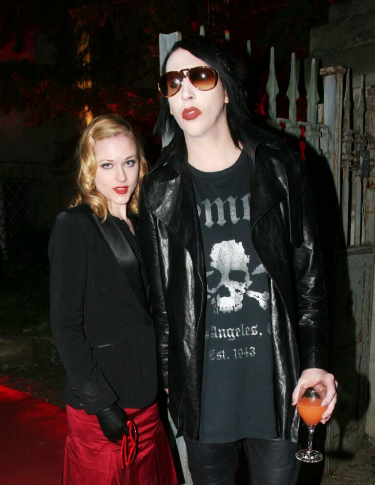 Marilyn Manson and Evan Rachel Wood