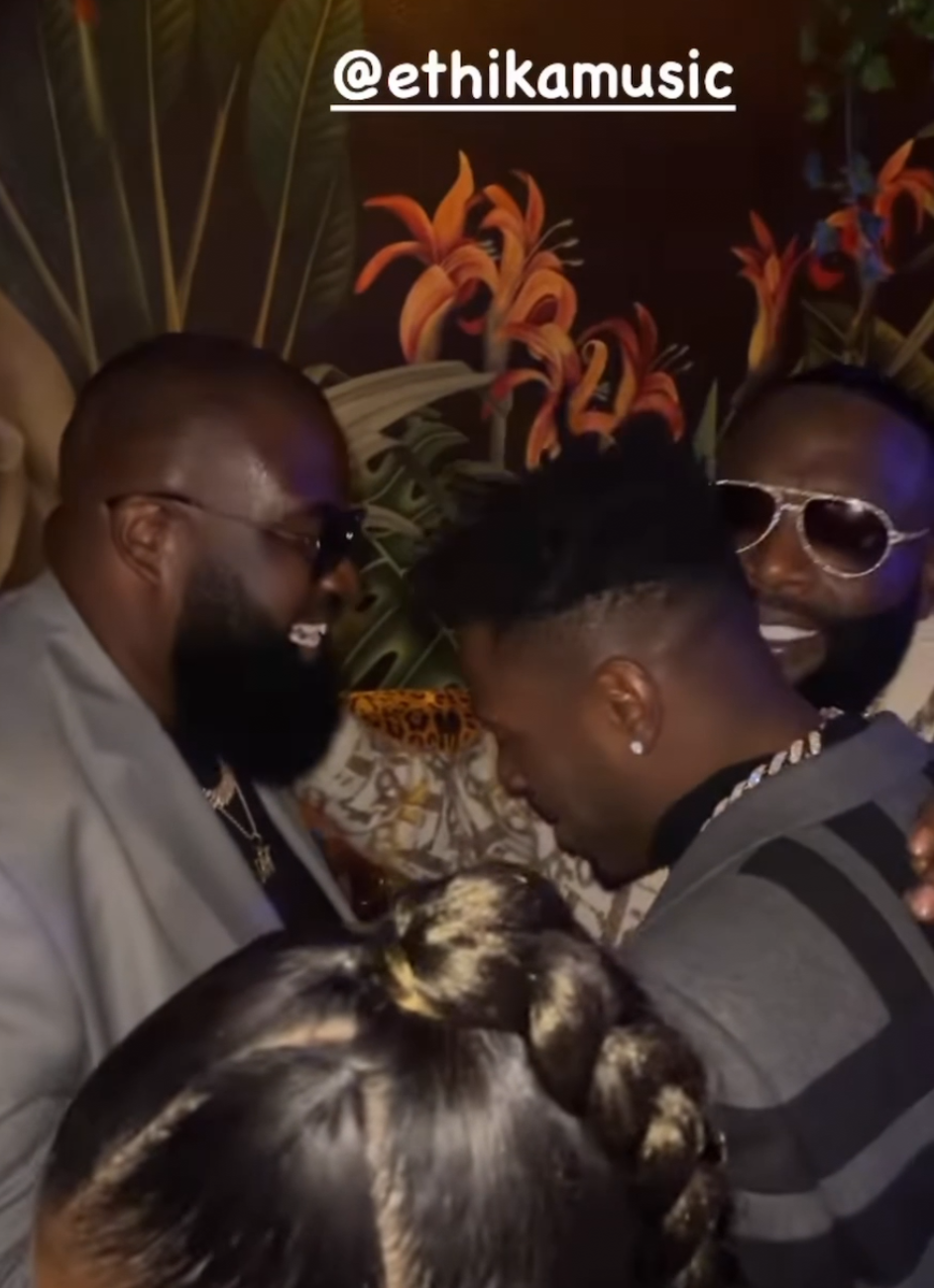 Rick Ross Parties With Business Titan 'TWIN' During 46th Birthday Party!
