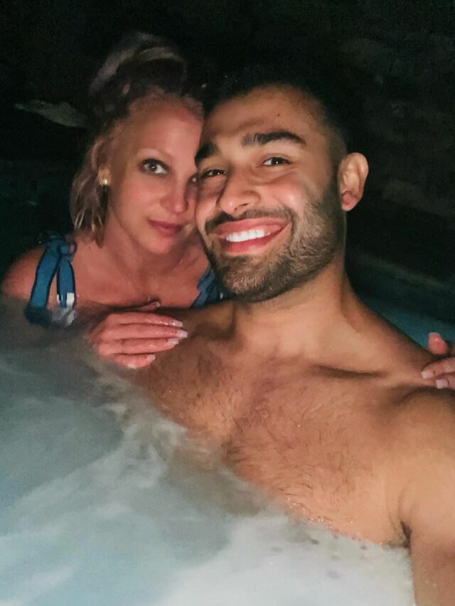 Britney Spears and Sam Asghari in Maui