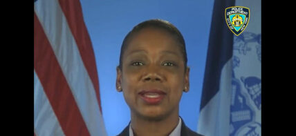 NYPD Police Commissioner Keechant Sewell